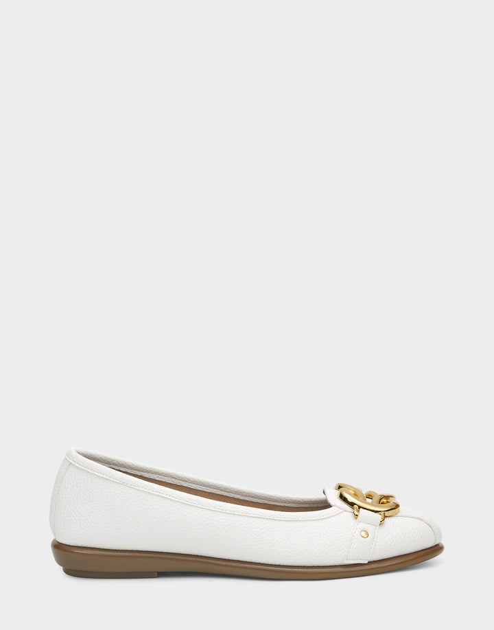 Big Bet White Faux Leather