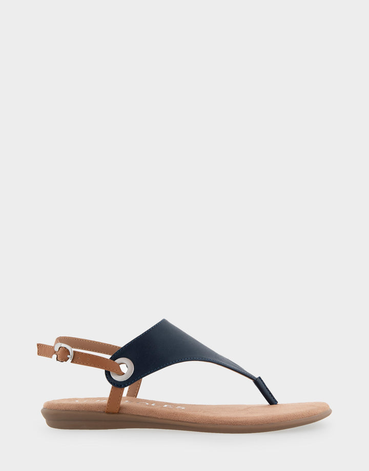 Conclusion Navy Faux Leather