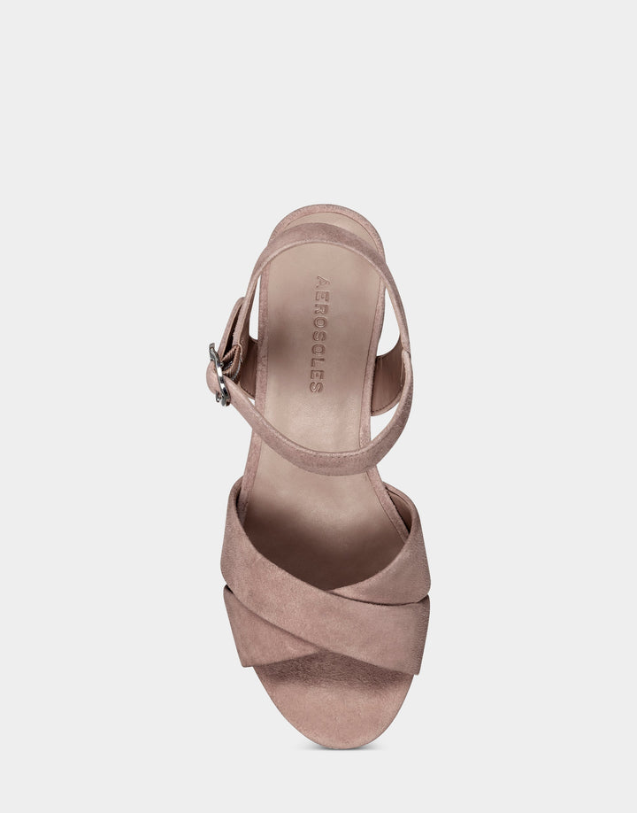 Cosmos Blush Suede