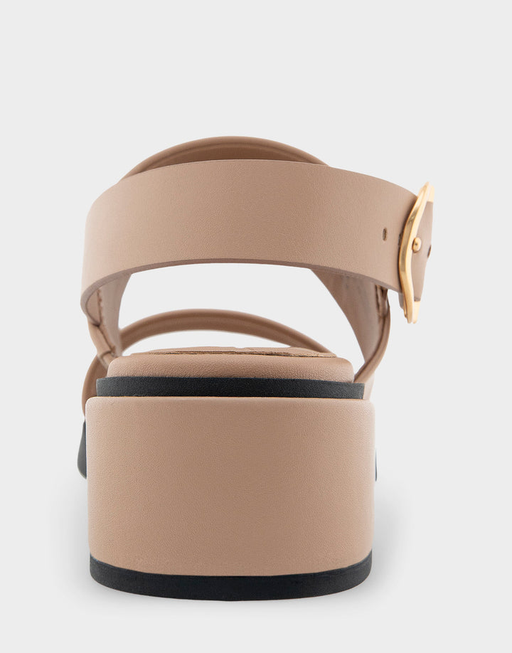 Dove Natural Nappa Faux Leather