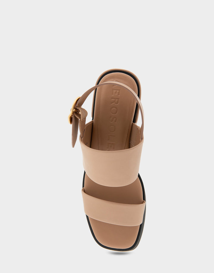 Dove Natural Nappa Faux Leather
