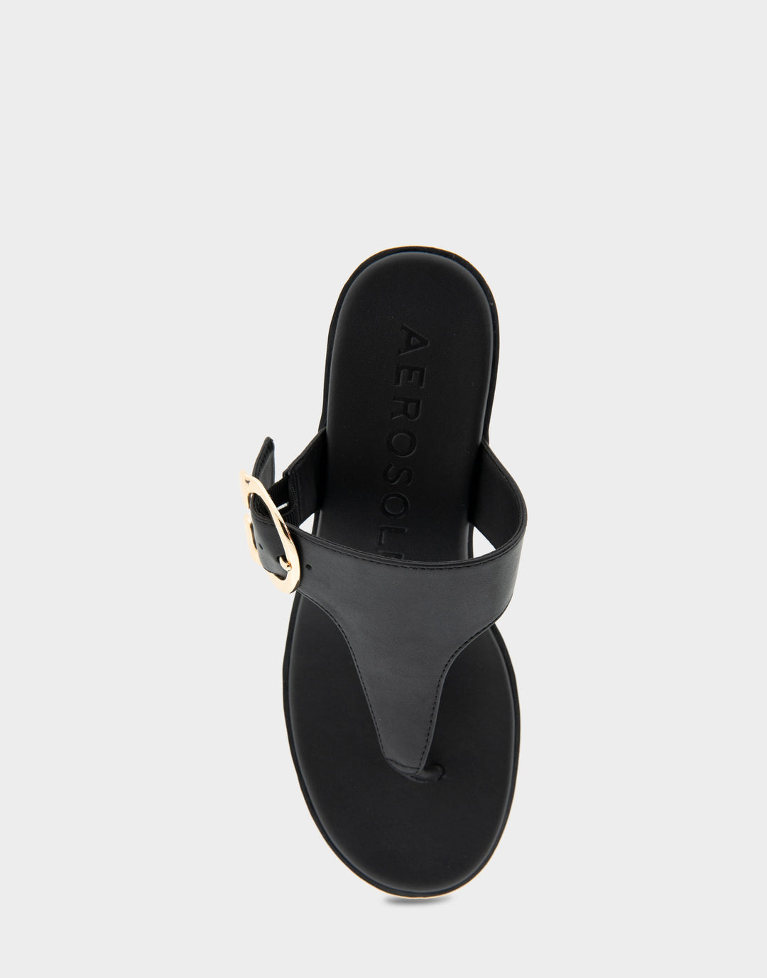 Izola Black Faux Leather